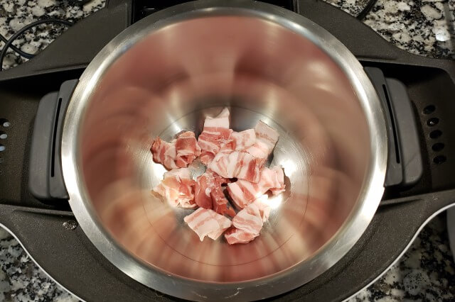 【ホットクック】豚肉と長ネギのオイスターソース炒め｜料理の手順