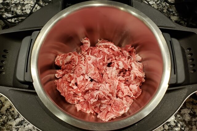 【ホットクック】牛肉と長ネギの甘醤油炒め｜料理の手順