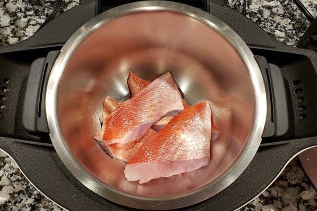 【ホットクック】金目鯛の煮つけ｜料理の手順