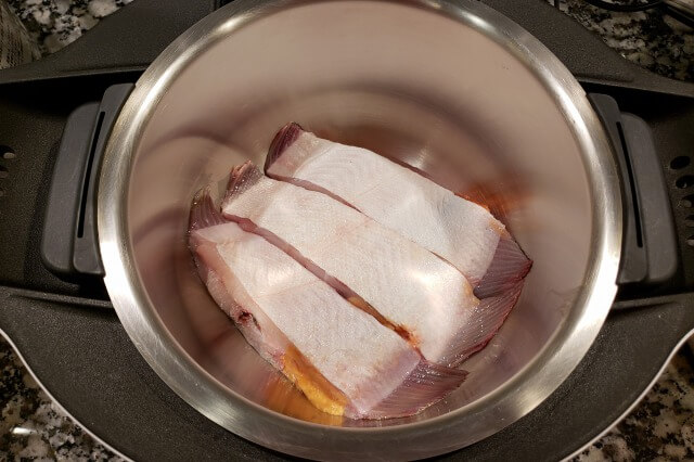 【ホットクック】カレイの煮つけのレシピ｜料理の手順