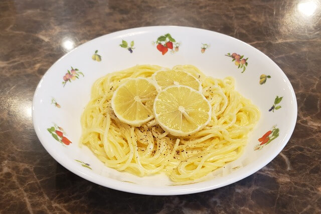 【ホットクック】レモンクリームのスパゲッティのレシピ