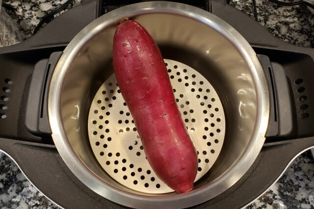 【ホットクック】焼き芋（蒸し芋）｜料理の手順